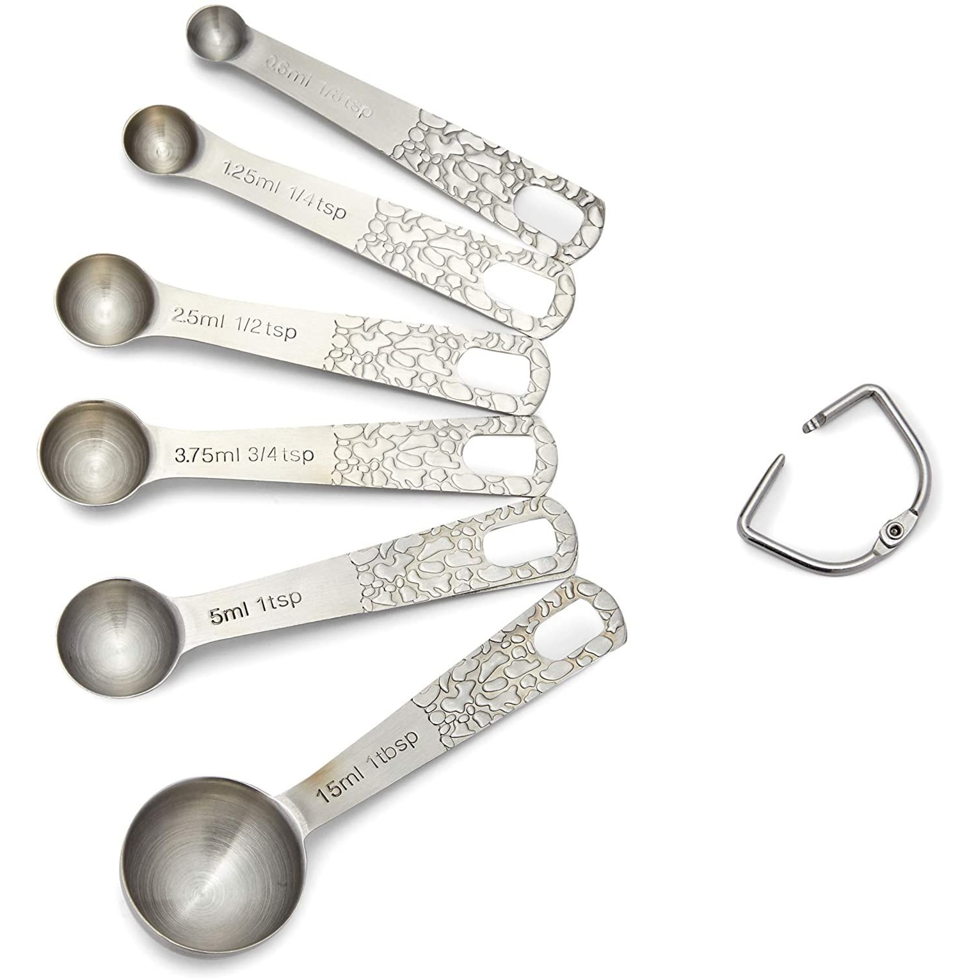 Cook's Corner 8-piece Black Stainless Steel Measuring Cup and Spoon Set -  On Sale - Bed Bath & Beyond - 10473532