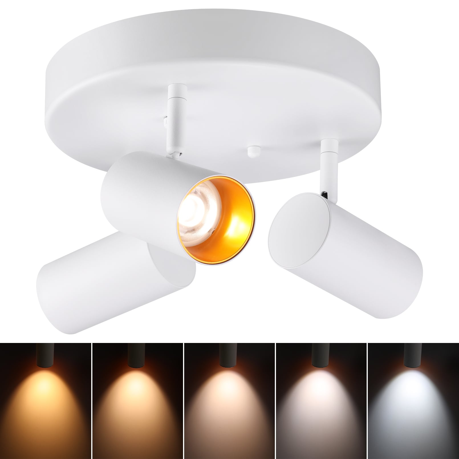 3 light spotlight white 2025