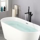 preview thumbnail 11 of 16, Freestanding Floor Mount Bath Tub Faucet with Handheld Shower
