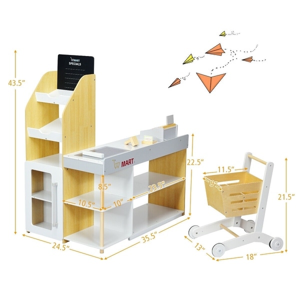 Grocery store playset outlet