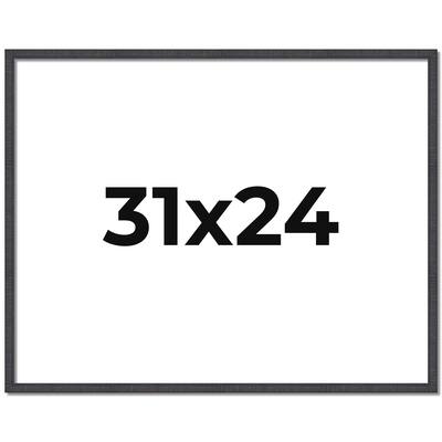 31x24 Frame Brown Picture Frame - Complete Modern Photo Frame Includes