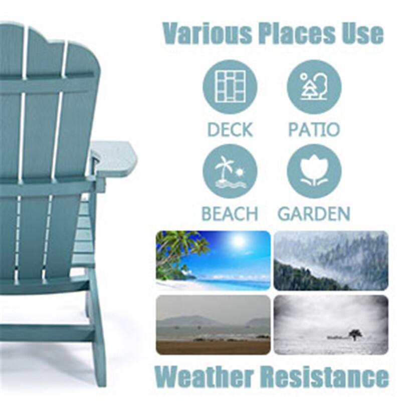 Direct Wicker Adirondack Chair