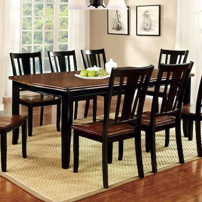 Furniture of America Betsy Jane Country 78-inch Expandable Dining Table
