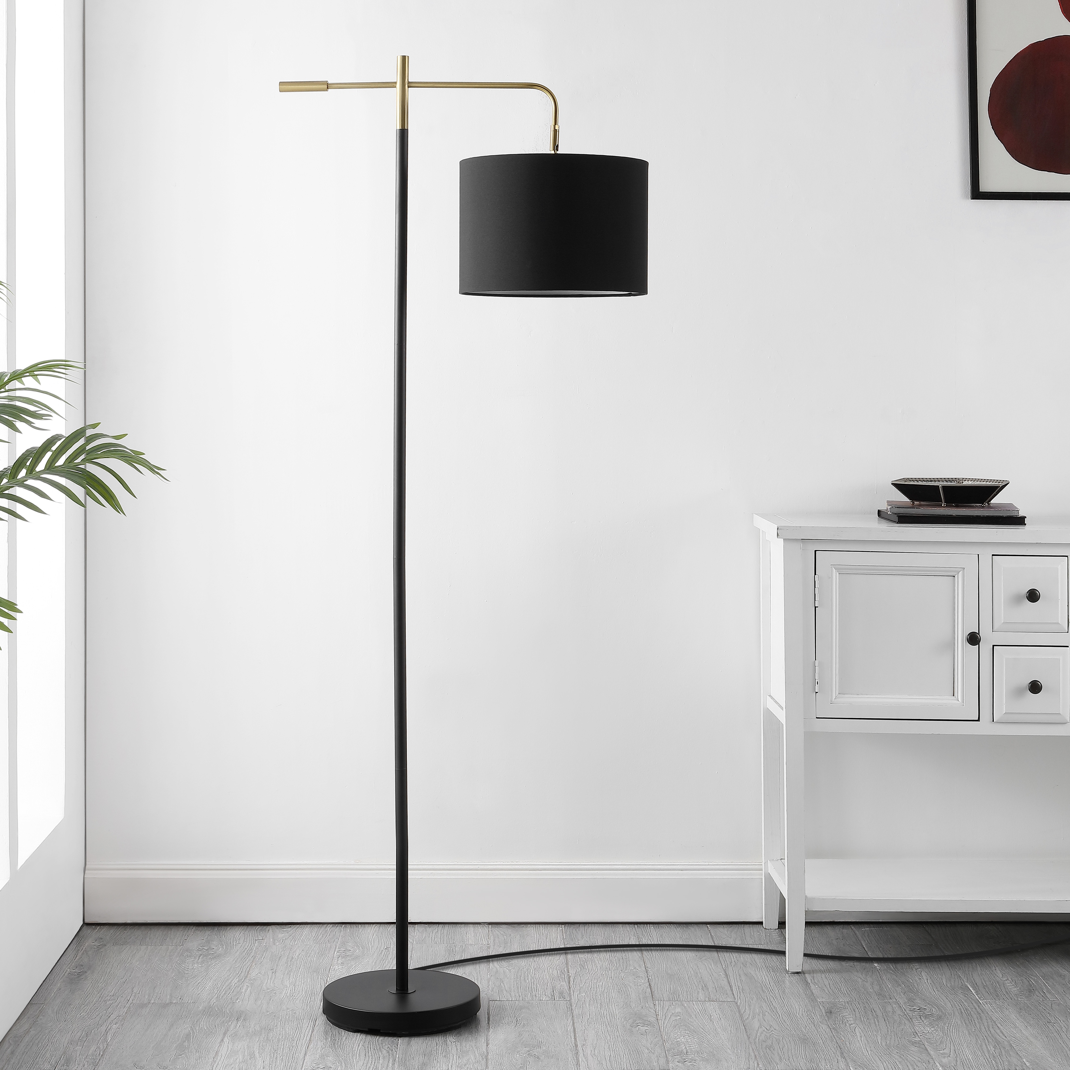 SAFAVIEH Home Lighting Collection Thera 65 Traditional Floor Lamp 13 W x 26 D x 66 H On Sale Bed Bath Beyond 39092465