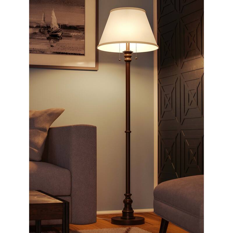 Kenroy Home Spyglass Floor Lamp - Bronze