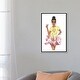 preview thumbnail 9 of 7, iCanvas "Resting Brunch Face" by Rongrong DeVoe Framed