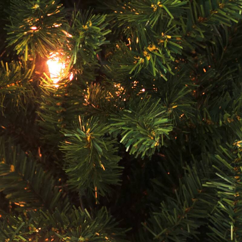 Pine Artificial Christmas Archway Decoration 9' x 8' Clear Lights - 9 Foot