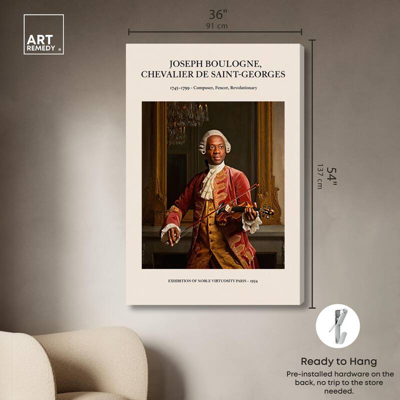 Noble Virtuosity Canvas by Art Remedy, Gallery Wrapped