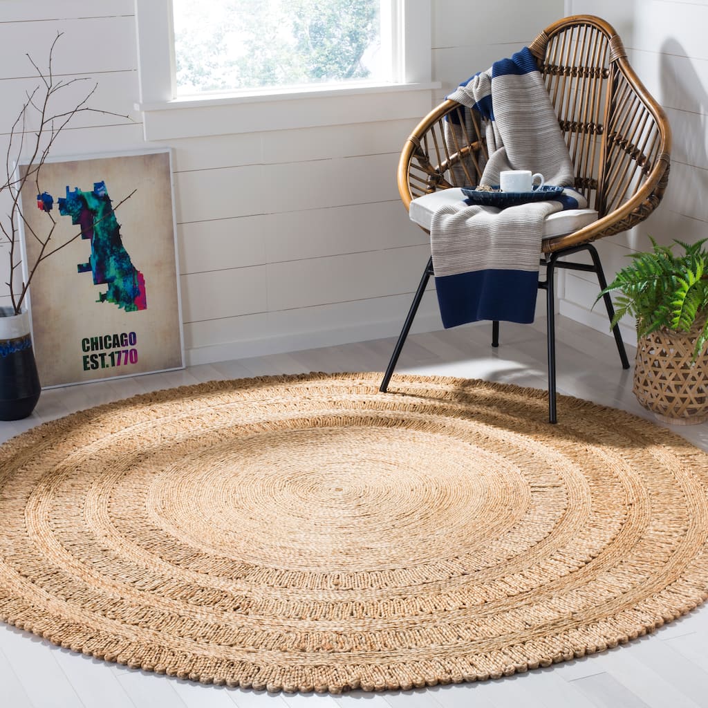 SAFAVIEH Handmade Natural Fiber Azul Jute Rug