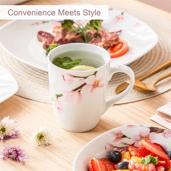 VEWEET Annie Porcelain Elegant Dinnerware Set - On Sale - Bed Bath