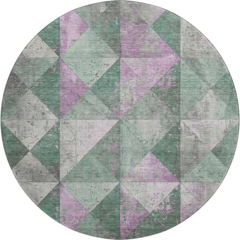Premium Washable Super Soft Diamond Mosaic Mayfield Rug