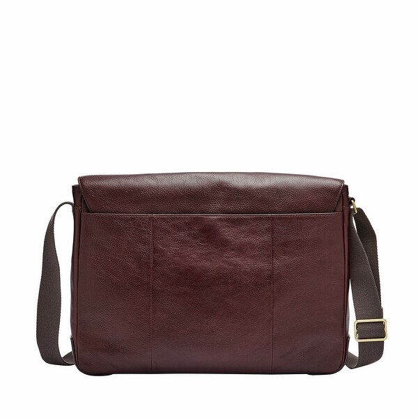 fossil mens leather shoulder bags