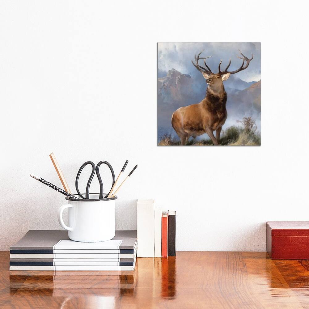 iCanvas "The Monarch of the Glen, c.1851 " by Sir Edwin Landseer Canvas Print