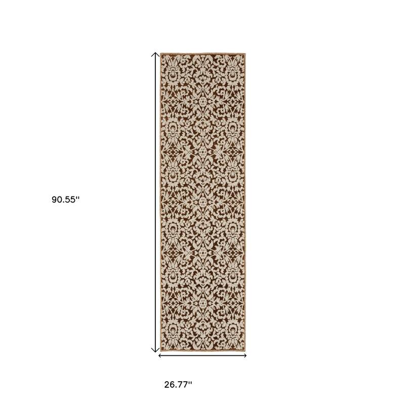 HomeRootsOriental Traditional Runner Area Rug