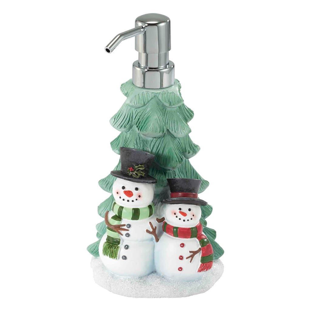 Avanti Linens Winter Snowman Lotion Dispenser - White - Lotion Dispenser
