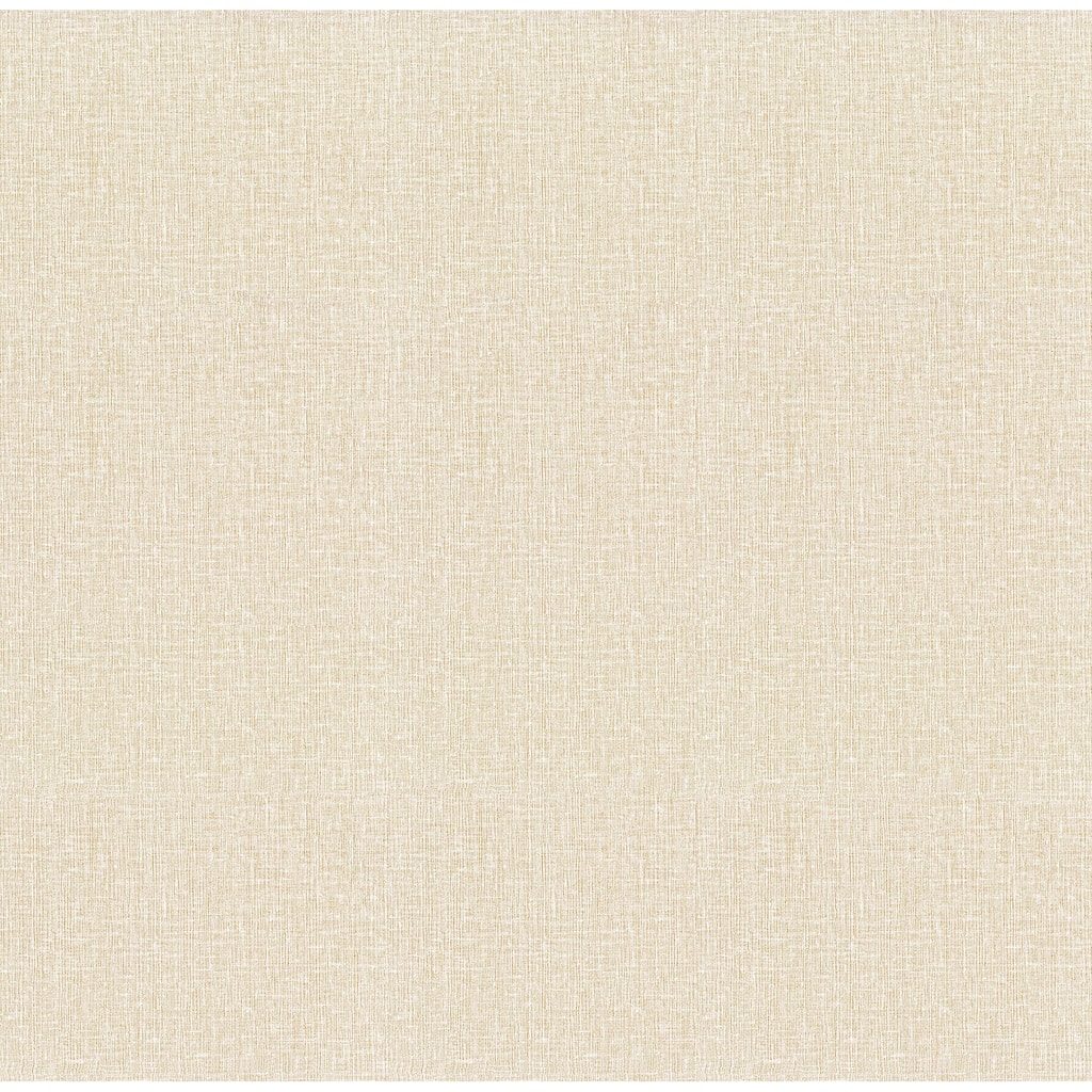 Advantage Natural Linen Khaki Textured Wallpaper