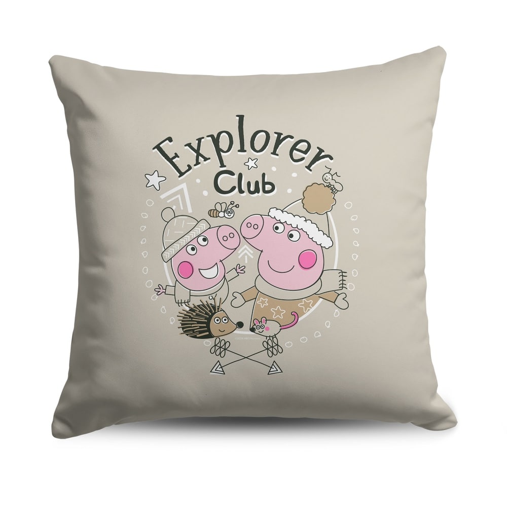 Hasbro Peppa Pig 18 Inch Throw Pillow