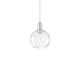 Option Polished Chrome / Clear Water Glass