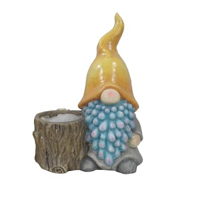Gnome with Yellow Hat Planter