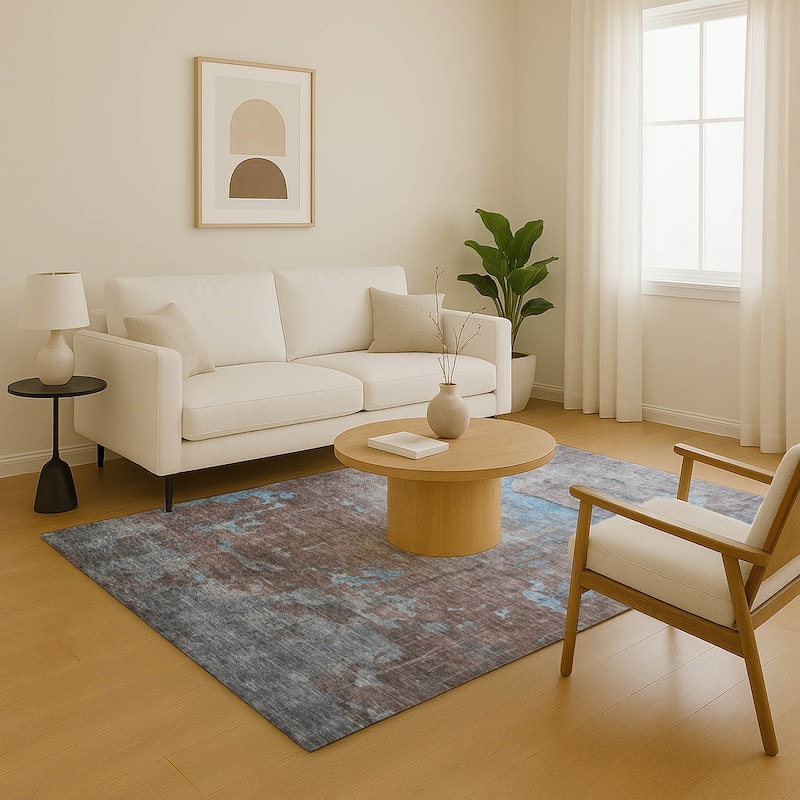 Premium Washable Super Soft Abstract Chic Mayfield Rug