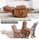 preview thumbnail 10 of 16, Power Lift Recliner Chair with Heat, 8-Point Massage, Hidden Cup Holders, and Medium-Firm Heavy-Duty Design