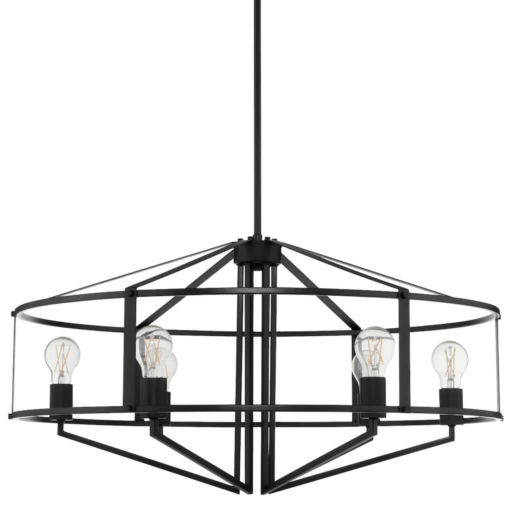 Quorum International 8373-6 Tobin 6 Light 32" Wide Pendant