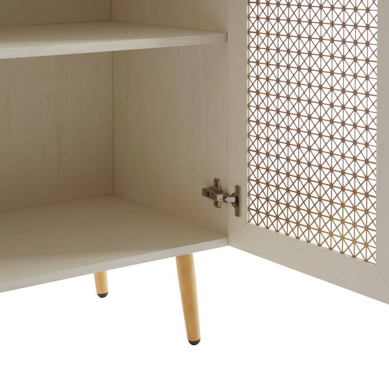 30.8'' W Wood Buffets and Sideboards Storage Cabinet