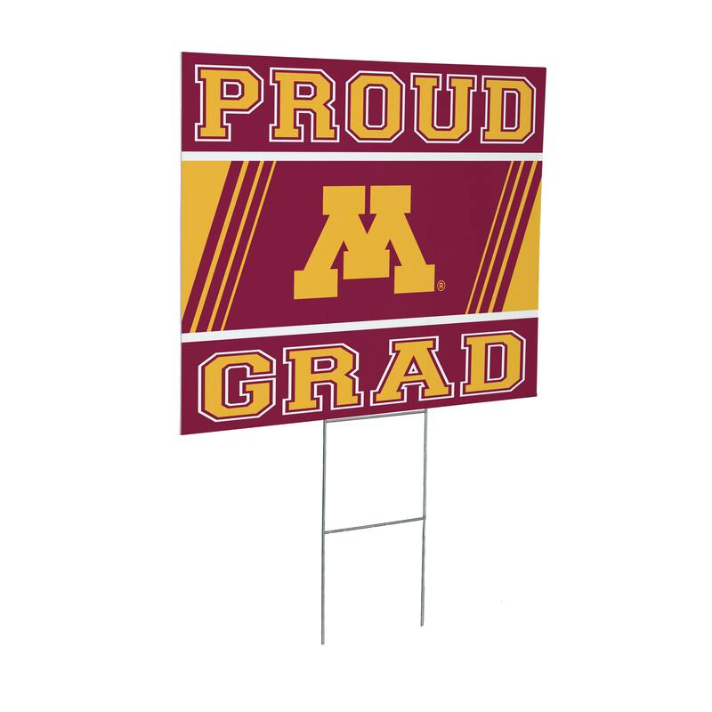 University of Minnesota 24" x 18" Graduation Coroplast Outdoor Yard Sign