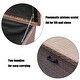 preview thumbnail 4 of 12, Outdoor 296 Gallon Large Rattan Deck Storage Box by Moda Furnishings
