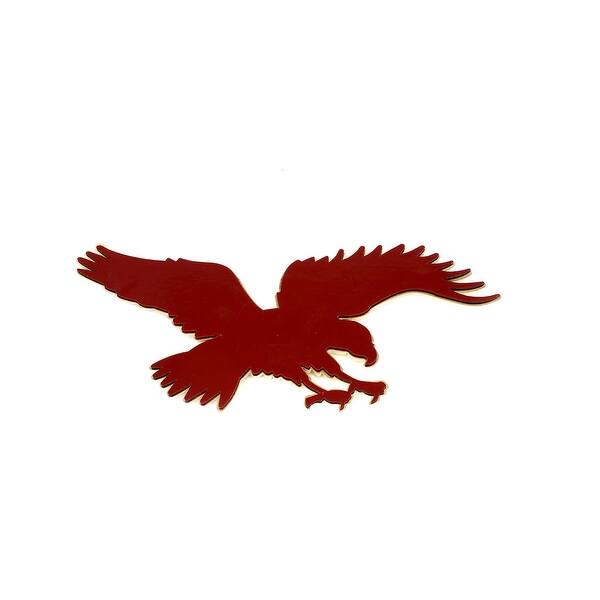 Shop Unique Bargains Gold Tone 3d Flying Eagle Self Adhesive Sticker Decal Ornament For Car Overstock 18308661