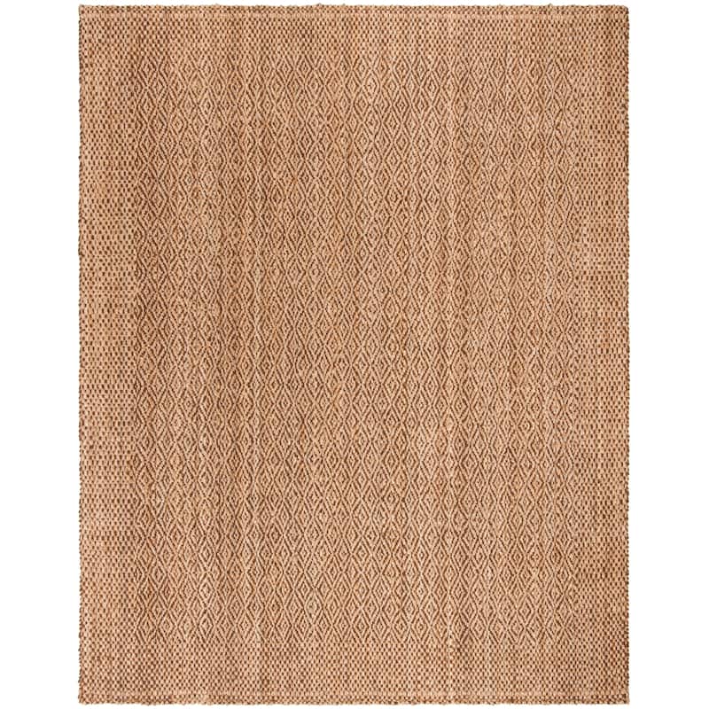 SAFAVIEH Handmade Natural Fiber Hadassah Jute Rug - 8' x 10' - Natural/Brown