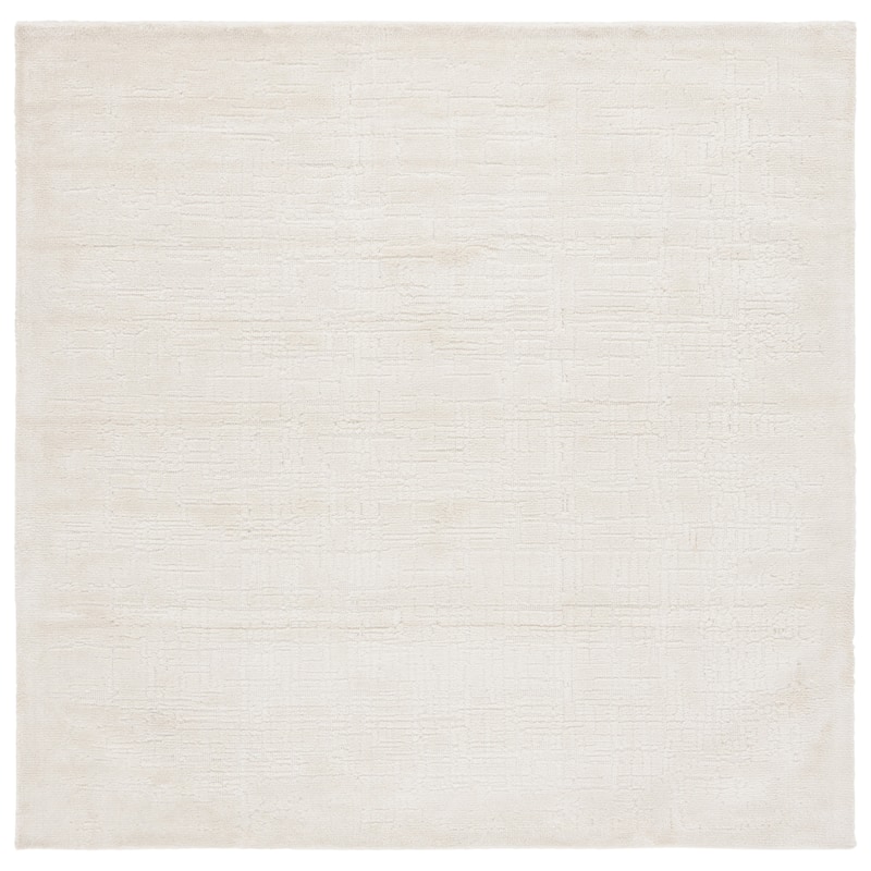 SAFAVIEH Audrey Efka Modern & Contemporary Rug - 6' Square - Ivory