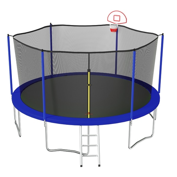 Safety net clearance for trampoline 15ft