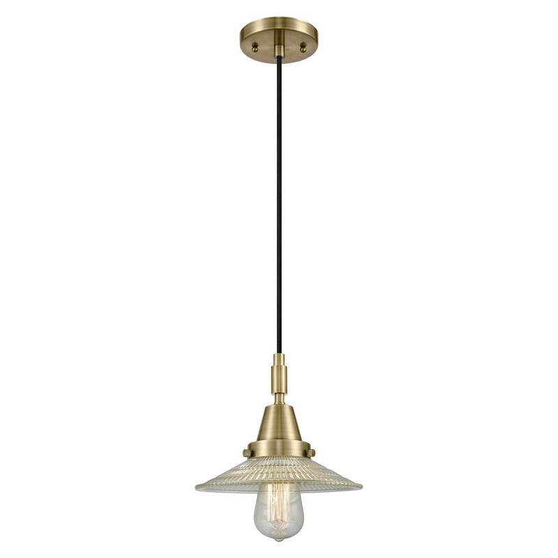 Innovations Lighting 447-1P-G2 Halophane 9" Wide Mini Pendant with
