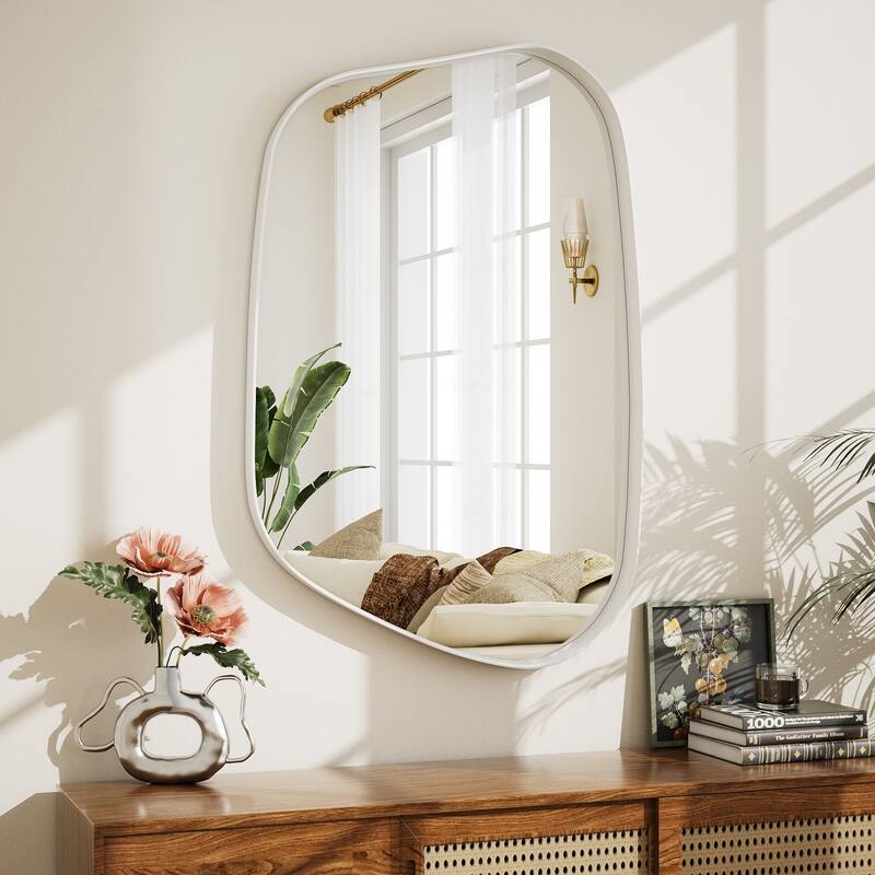 Irregular Bathroom Mirror Mirror Wall Decor