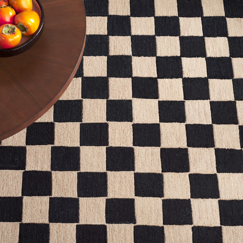 SAFAVIEH Handmade Martha Stewart Collection Berthild Checkered Wool Rug