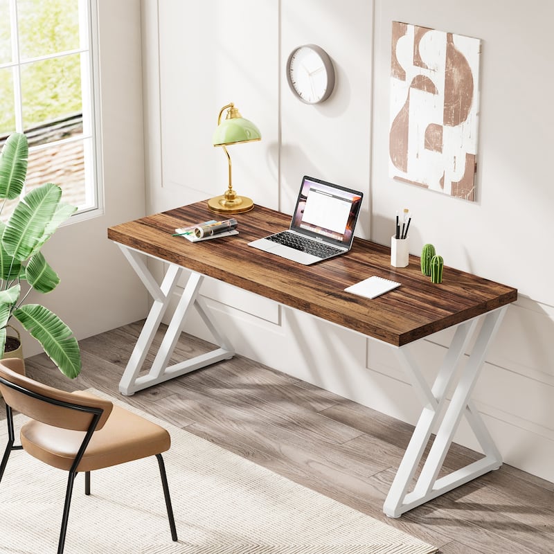 55" Heavy Duty Computer Desk, Office Desk