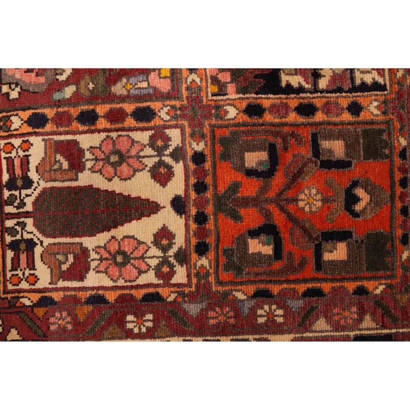 ECARPETGALLERY Hand-knotted Kayseri Vintage Red Wool Rug - 5'3 x 9'4
