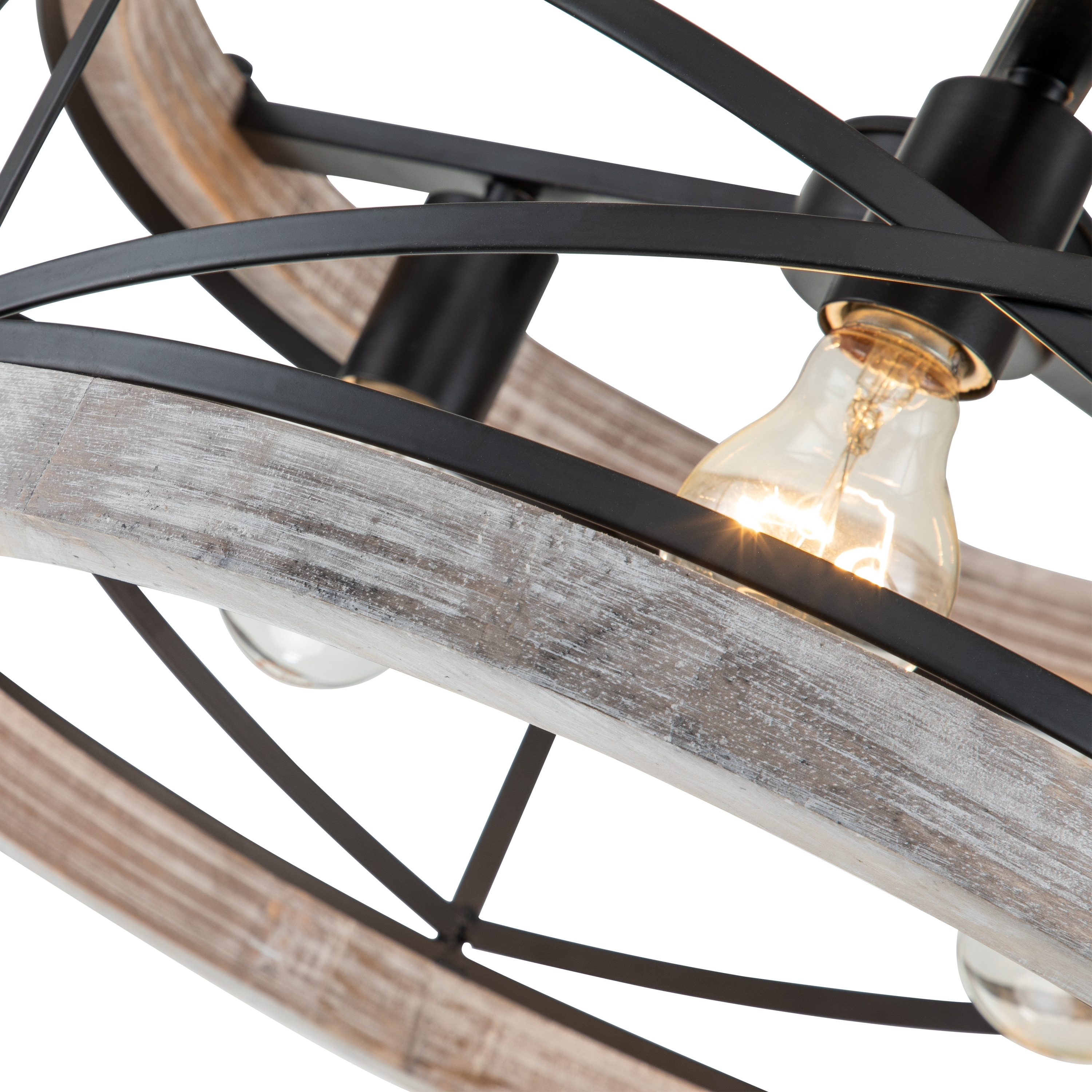 Spoke semi flush ceiling light on sale