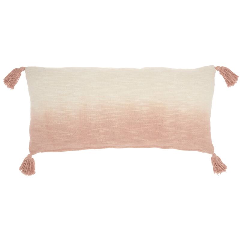 Mina Victory Life Styles Ombre Throw Pillow, (14" x 30")