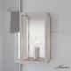 Option Brushed Nickel-Bleached Wood