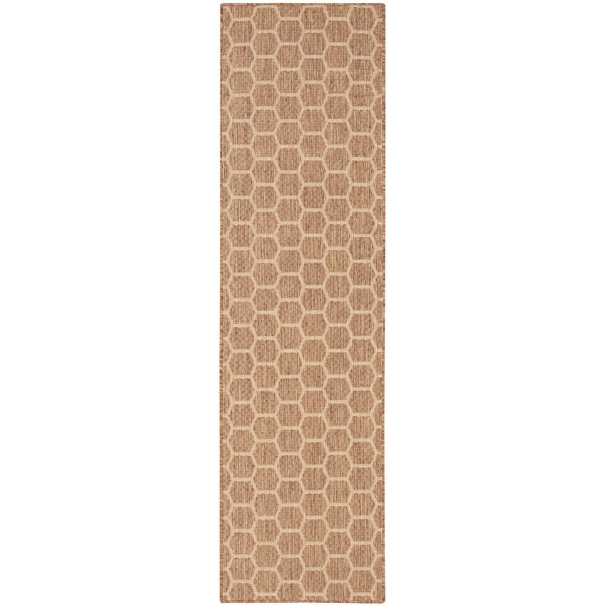 Nourison Reversible Indoor Outdoor Indoor/Outdoor Geometric Area Rug