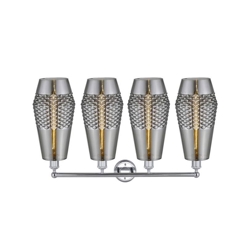 Innovations Lighting Windham - 4 Light 34" Bath Vanity Light