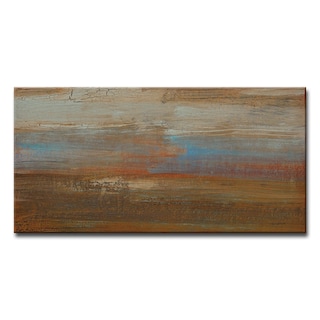 'Canyon Ranch Sunset' Wrapped Canvas Wall Art by Norman Wyatt Jr.