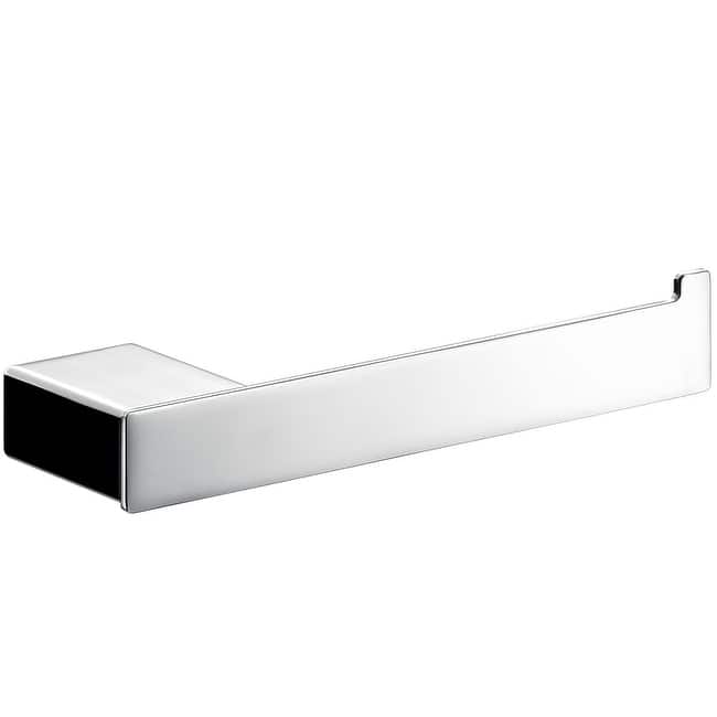 WS Bath Collections Loft Wall Mounted Euro Toilet Paper Holder