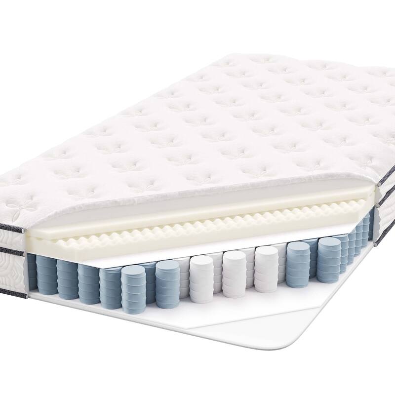 Jenna 6" Innerspring and Foam Mattress - N/A
