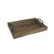 Rustic Reclaimed Wood Serving Tray Country Kitchen Platter Counter Top ...