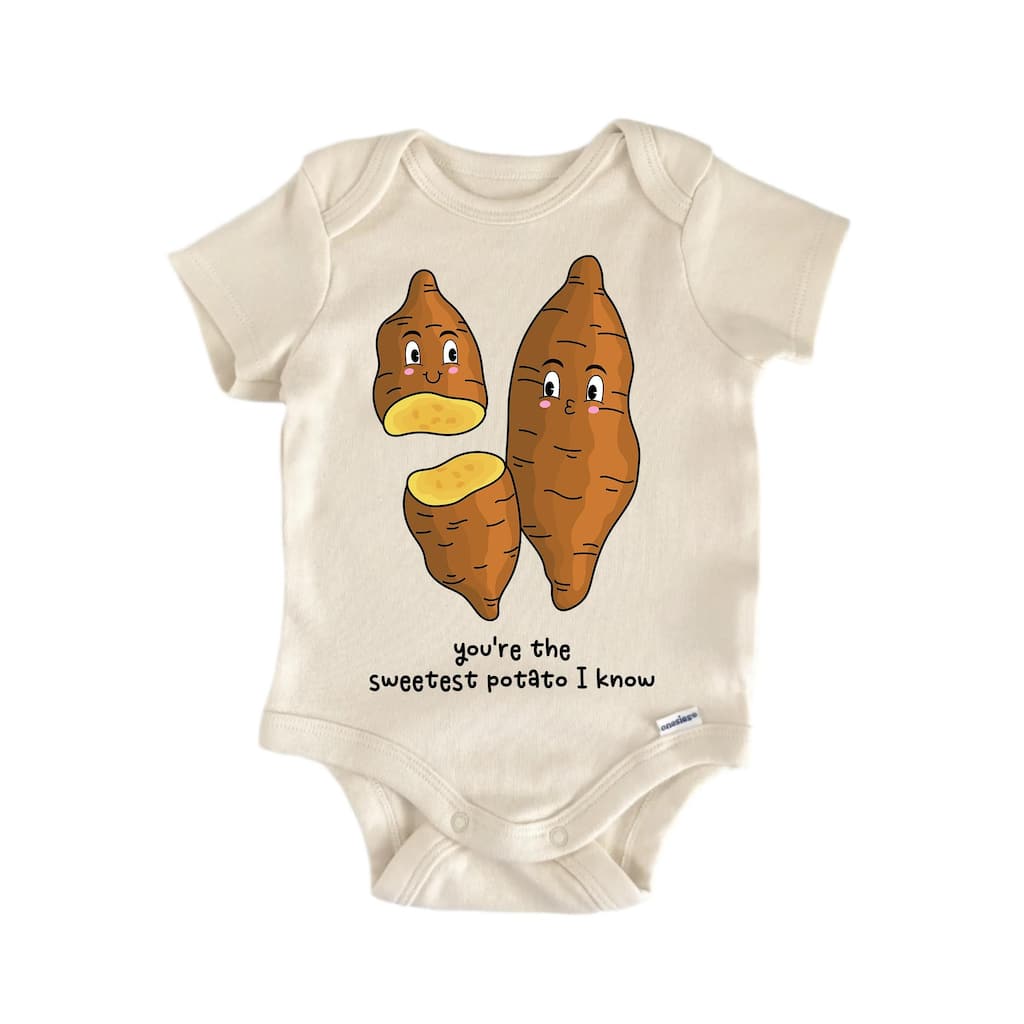 Sweetest Potato Best Friends Bff Bestie Valentine's Day - Baby Boy Girl Bodysuit