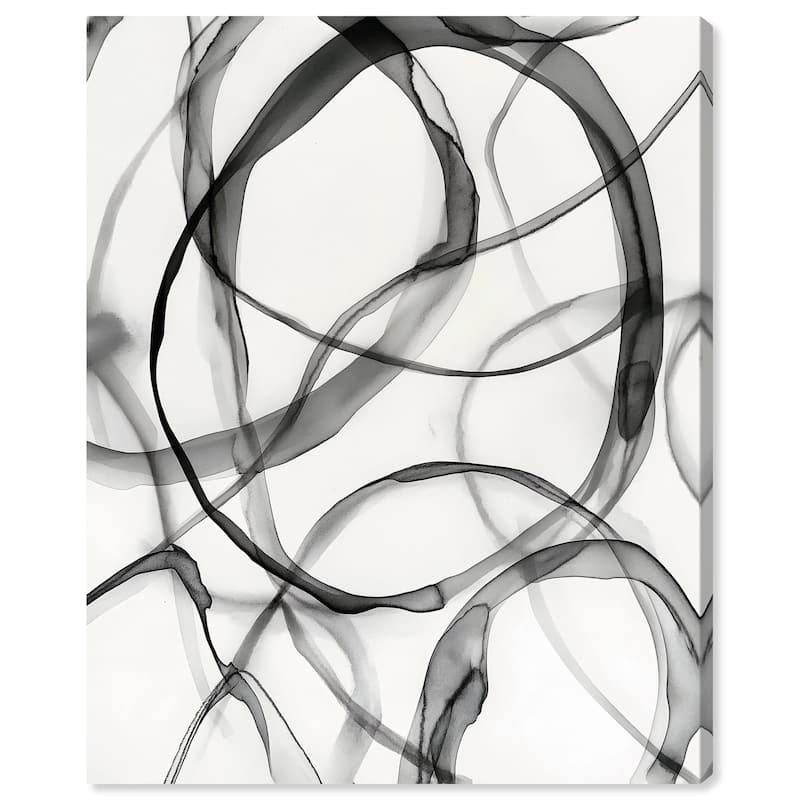 Dynamic Interplay II Canvas by Art Remedy, Gallery Wrapped - 36" x 45"