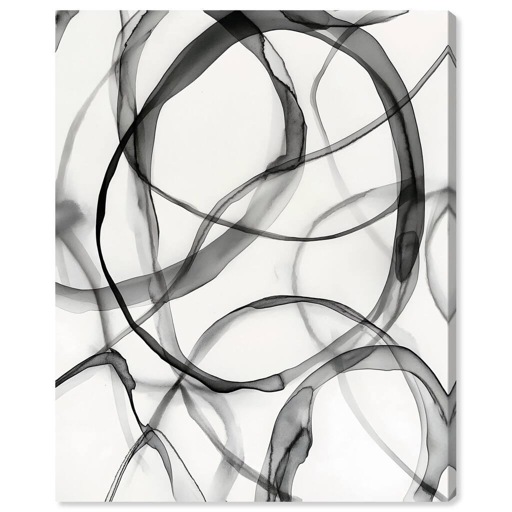 Dynamic Interplay II Canvas by Art Remedy, Gallery Wrapped